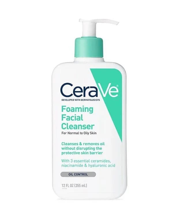 CeraVe FOAMING FACIAL CLEANSER