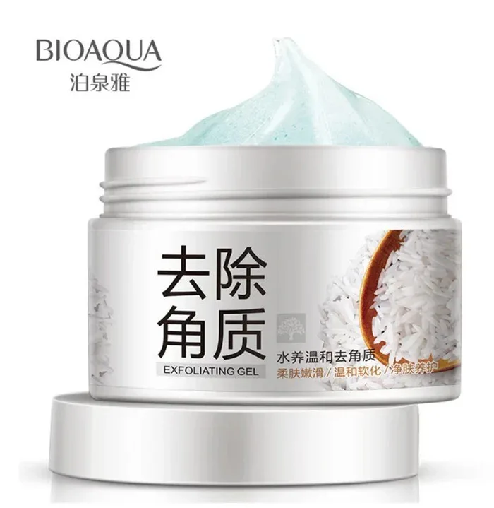 BIOAQUA RICE EXFOLIATING FACE SCRUB FOR PORE CLEANSING 140G